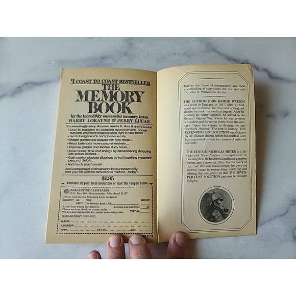 The Seven-Pet-Cent Solution By Jihn H. Watson, M.D. Paperback - Picture 8 of 10